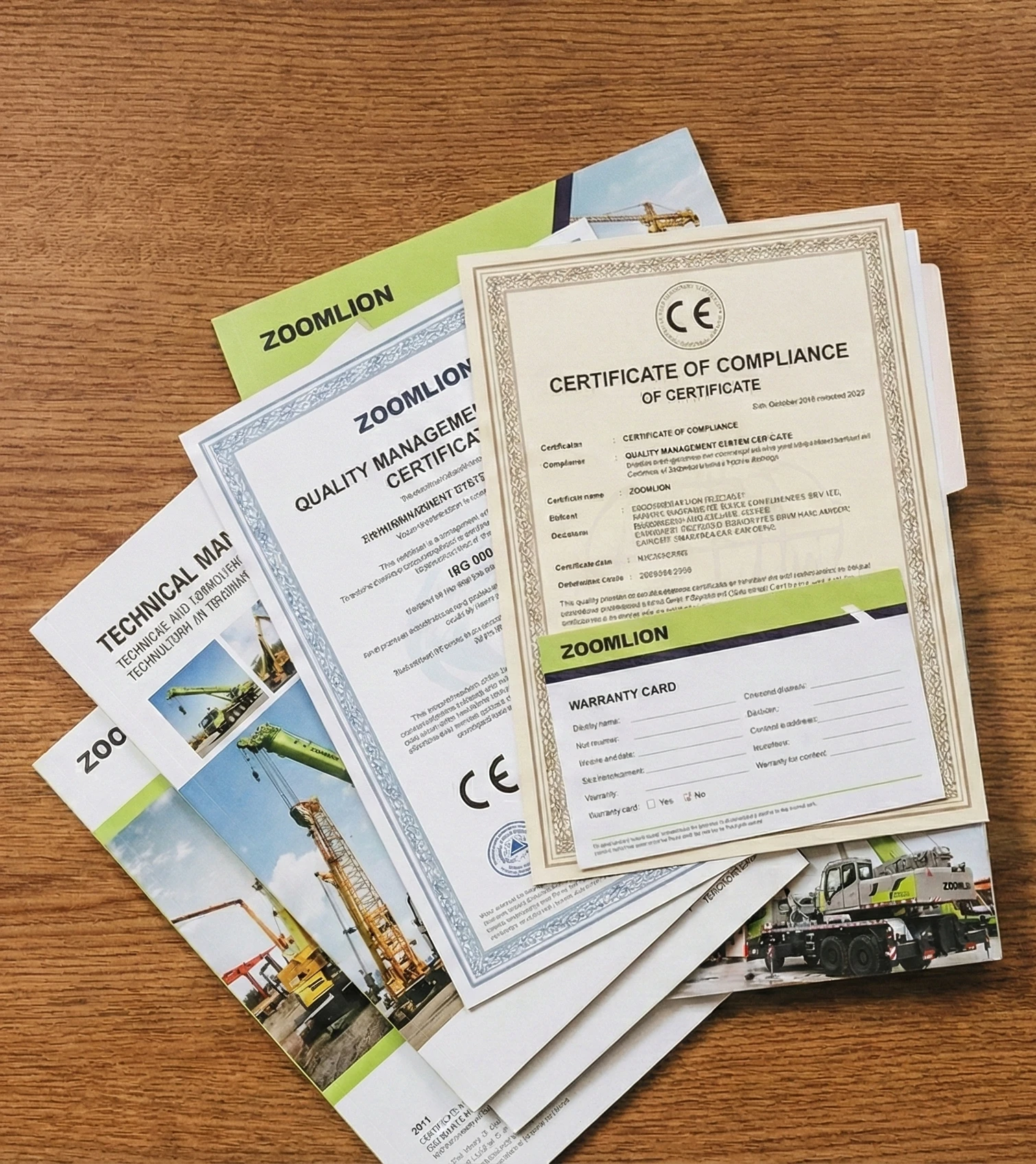 Pełen pakiet dokumentacji i certyfikatów