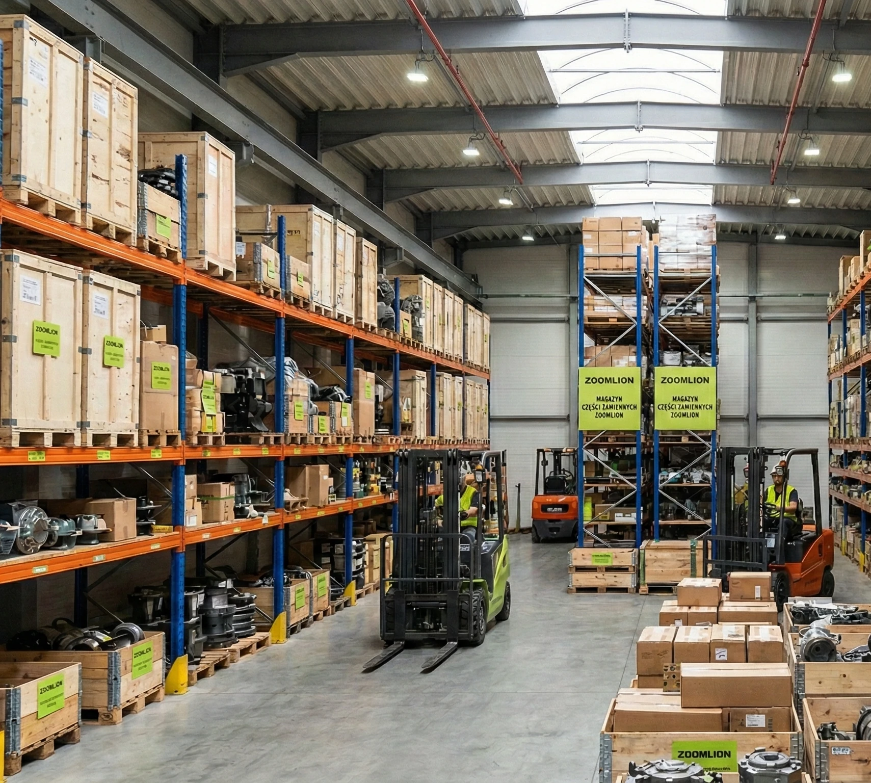 Części zamienne od ręki - 5 magazynów w Polsce