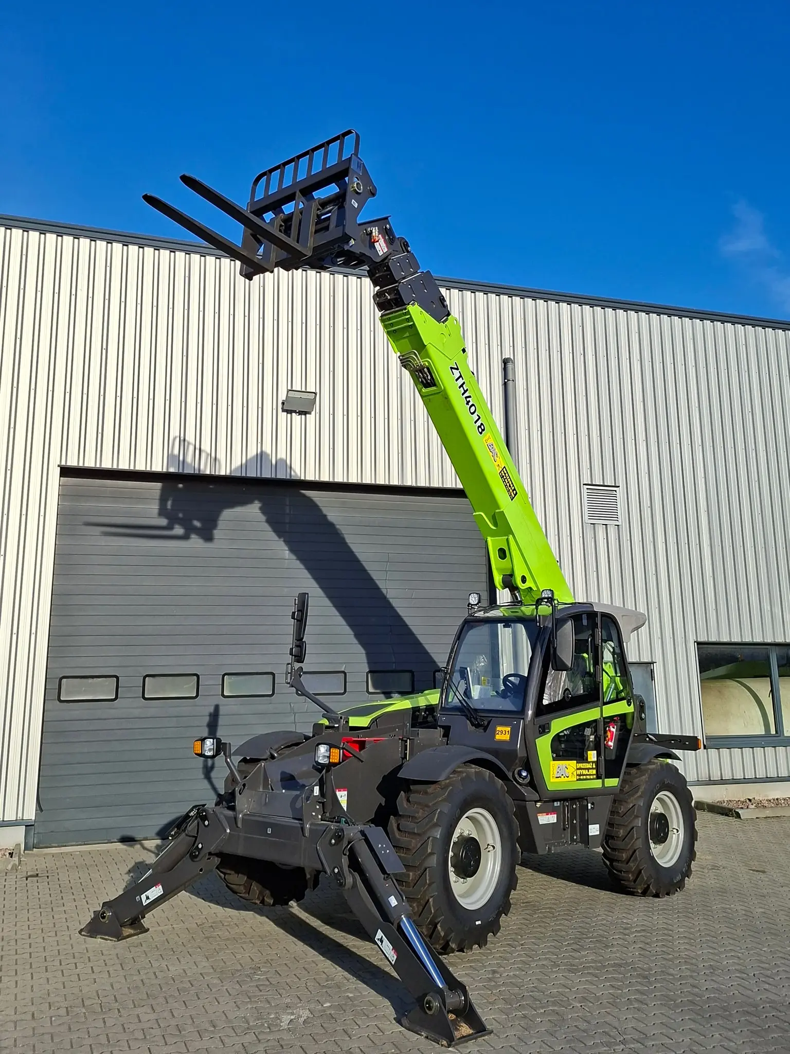 Zoomlion ZTH4018 - ładowarka teleskopowa